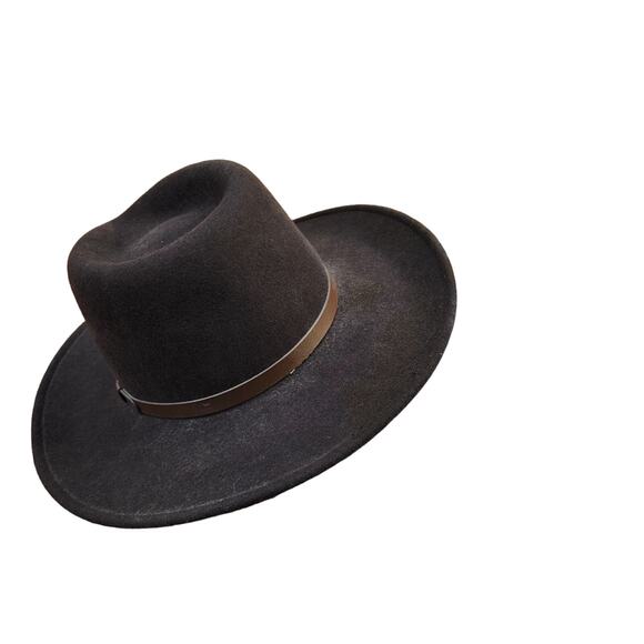 Vintage Cowboy Hat Medium Resistol NRA Brown Wool Felt Western Rodeo Yellowstone - Picture 12 of 13